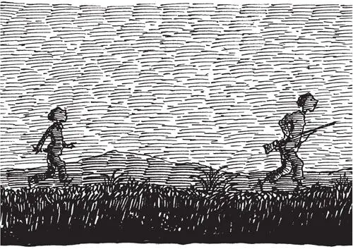 They walked all night Akimbo was used to walking long distances but the speed - фото 22