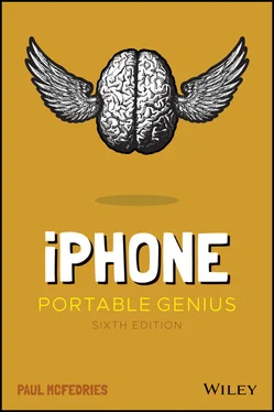 Paul McFedries iPhone Portable Genius обложка книги