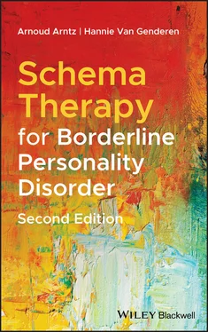 Hannie van Genderen Schema Therapy for Borderline Personality Disorder обложка книги