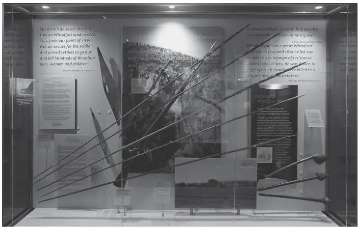 FIGURE 32The 18231825 Wiradjuri War display National Museum of Australia - фото 18