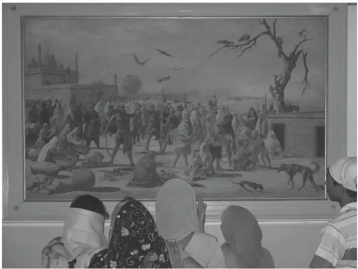 FIGURE 23Central Sikh Museum Amritsar Visitors view paintings showing - фото 13