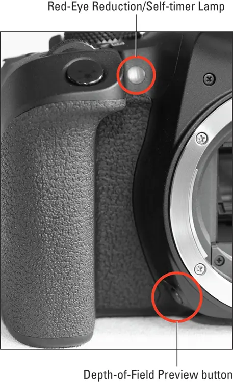 FIGURE 113I removed the lens from the camera to make it easier to see the - фото 14