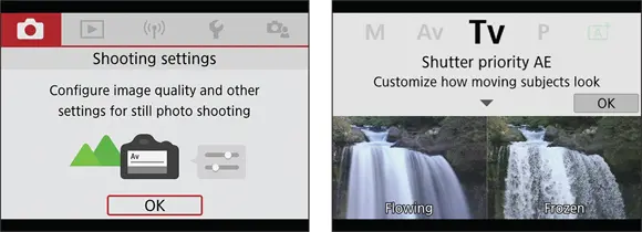FIGURE 114In Guided Display mode the camera offers simplified menus and - фото 15
