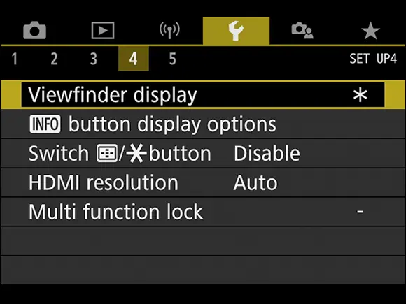 FIGURE 137To display Setup Menu 4 you must set the Mode dial to P Tv Av - фото 34