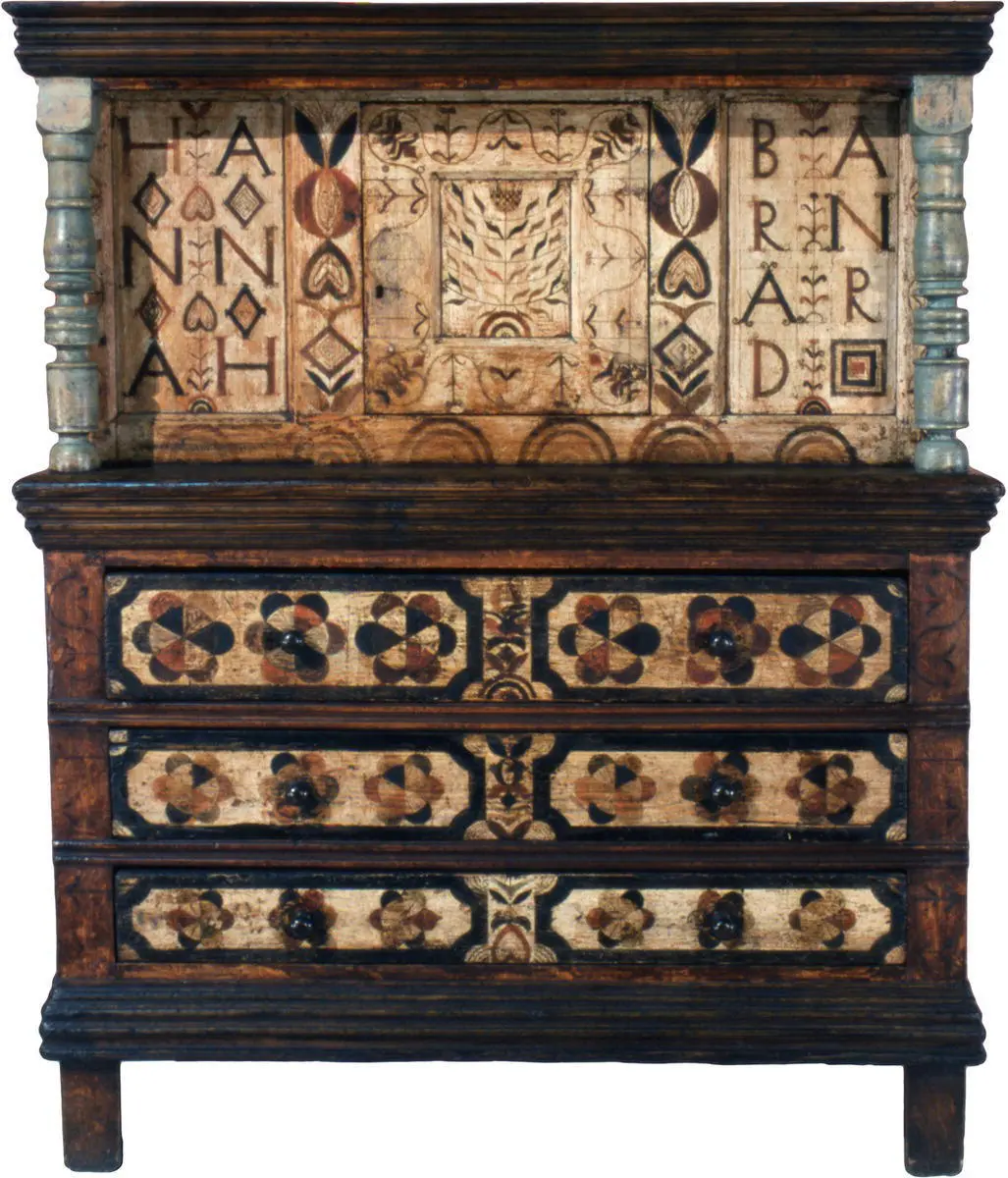 Figure 72 Court cupboard owned by Hannah Barnard 171020 Hadley - фото 3