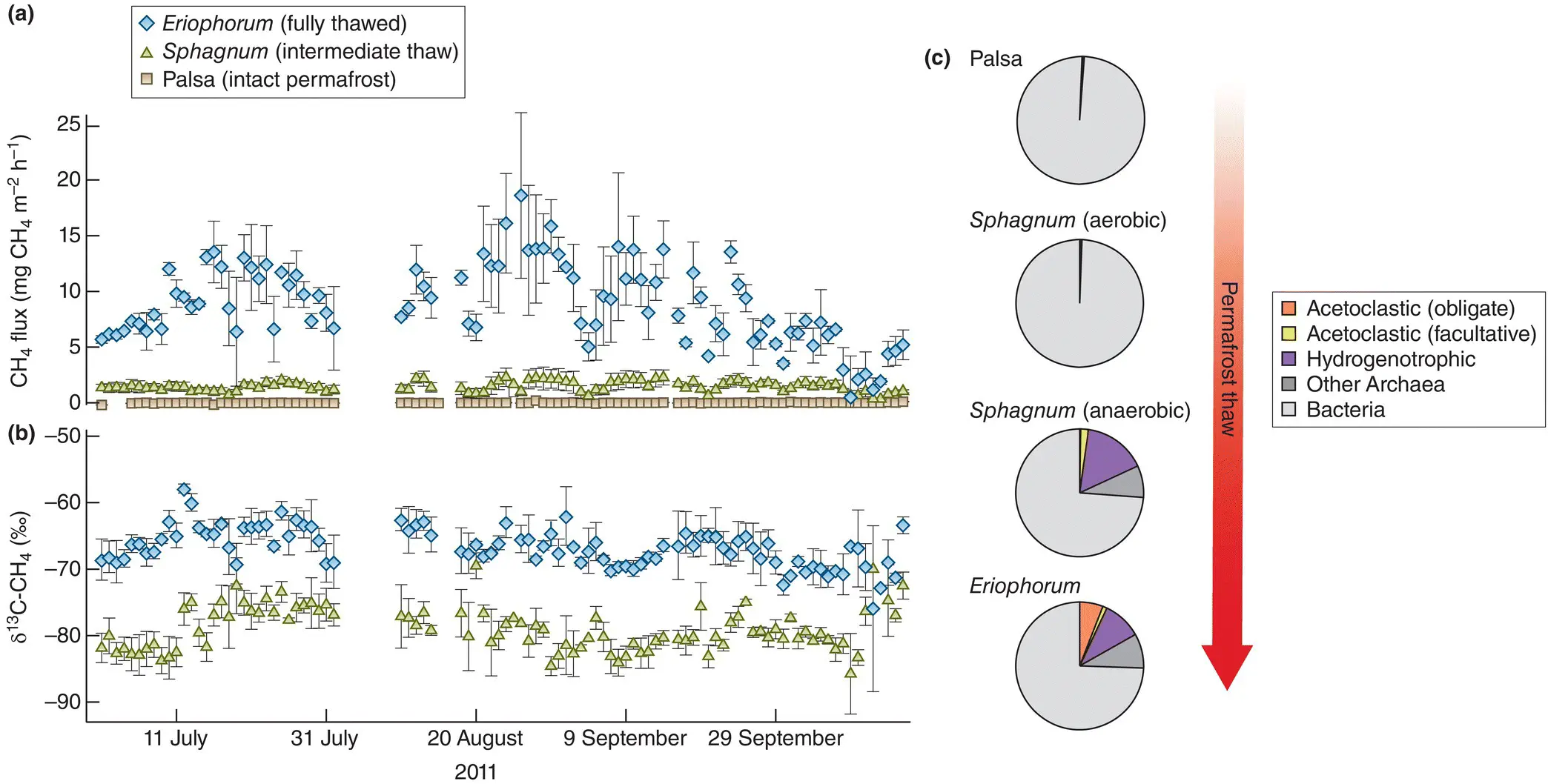 Figure 328 Methane production increases when permafrost thaws and its - фото 86