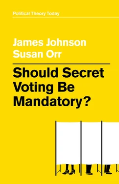 James Johnson Should Secret Voting Be Mandatory? обложка книги