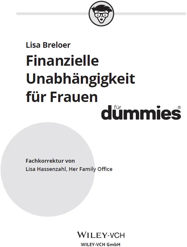 Finanzielle Unabhängigkeit für Frauen für Dummies Bibliografische Information - фото 1
