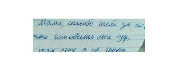 Сама же она писать ничего не рискнула готовить не умеет а на маму сейчас уже - фото 9