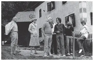 Guntram Irene Pali Harald Roland Hanno und Susi bei Mary beide 1979 in - фото 39