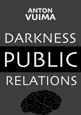 Anton Vuima Darkness Public Relations обложка книги