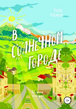 Томас Томасов В солнечном городе обложка книги