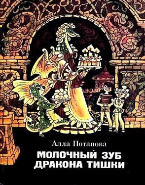 Алла Потапова Молочный зуб дракона Тишки. Повесть-сказка обложка книги