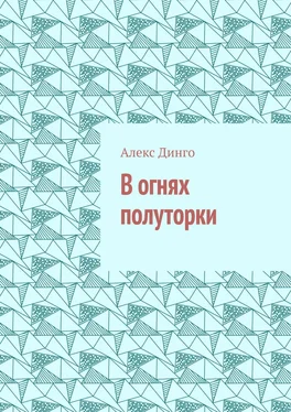 Алекс Динго В огнях полуторки обложка книги