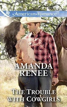 Amanda Renee The Trouble With Cowgirls обложка книги