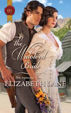 Elizabeth Lane The Widowed Bride обложка книги