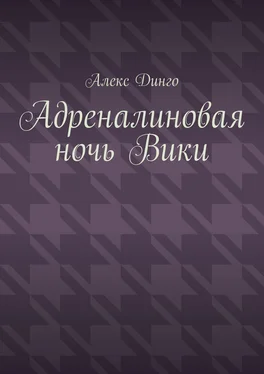 Алекс Динго Адреналиновая ночь Вики обложка книги