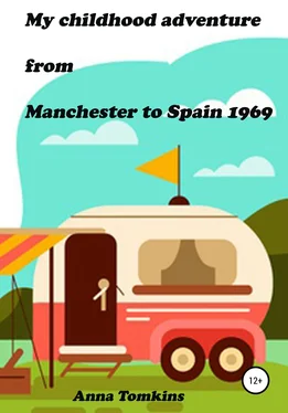 Анна Томкинс My childhood adventure from Manchester to Spain 1969 обложка книги