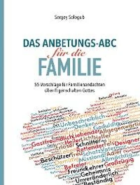 Sergey Sologub Das Anbetungs-ABC für die Familie обложка книги