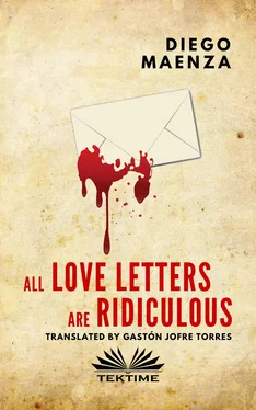 Diego Maenza All Love Letters Are Ridiculous обложка книги