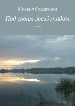 Михаил Солдаткин Под своим звездопадом. Стихи обложка книги