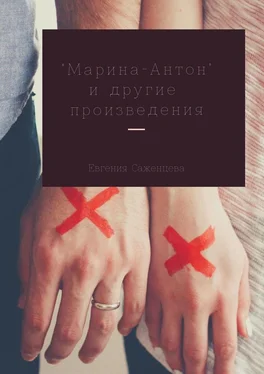 Евгения Саженцева Марина-Антон и другие произведения обложка книги