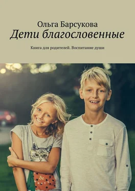 Ольга Барсукова Дети благословенные. Книга для родителей. Воспитание души обложка книги