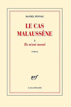 Daniel Pennac Le cas Malaussène (tome 1: Ils m'ont menti) обложка книги