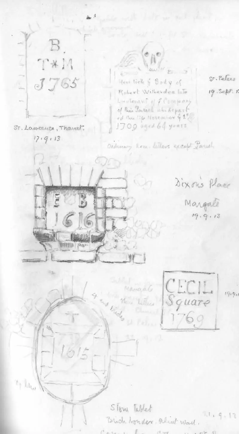 Richard Austin Freeman was a capable amateur artist and kept a sketchbook - фото 8