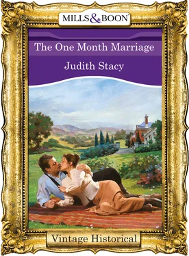 Judith Stacy The One Month Marriage обложка книги