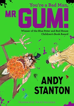 Andy Stanton You're a Bad Man, Mr. Gum! обложка книги