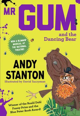 Andy Stanton Mr Gum and the Dancing Bear обложка книги