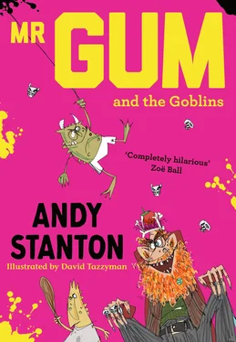 Andy Stanton Mr. Gum and the Goblins обложка книги