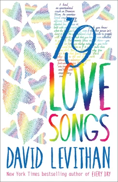 David Levithan 19 Love Songs обложка книги