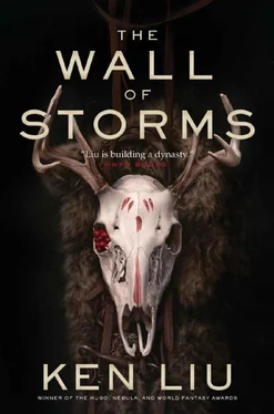 Ken Liu The Wall of Storms обложка книги