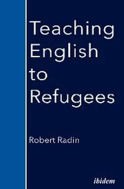 Robert Radin Teaching English to Refugees обложка книги