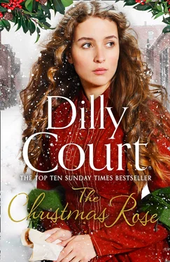 Dilly Court The Christmas Rose обложка книги