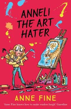 Anne Fine Anneli the Art Hater обложка книги