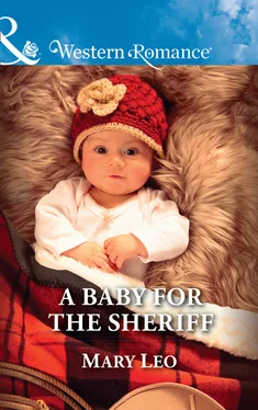 Mary Leo A Baby For The Sheriff обложка книги