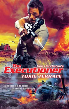 Don Pendleton Toxic Terrain обложка книги