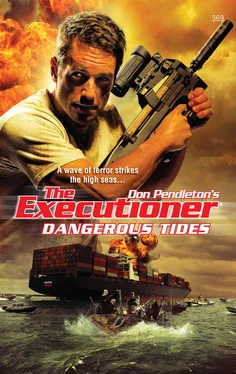 Don Pendleton Dangerous Tides обложка книги