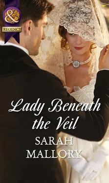 Sarah Mallory Lady Beneath the Veil обложка книги