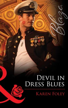 Karen Foley Devil in Dress Blues обложка книги