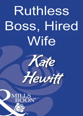 Kate Hewitt Ruthless Boss, Hired Wife обложка книги