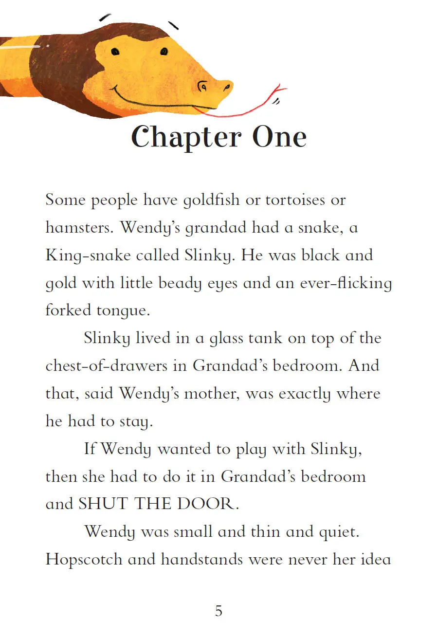 Chapter One Some people have goldfish or tortoises or hamsters Wendys grandad - фото 5