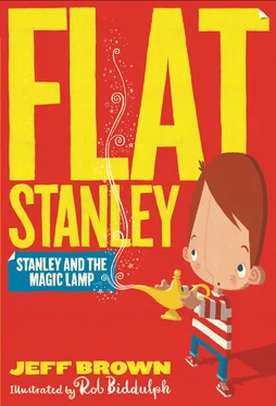 Jeff Brown Stanley and the Magic Lamp обложка книги