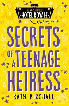 Katy Birchall Secrets of a Teenage Heiress обложка книги