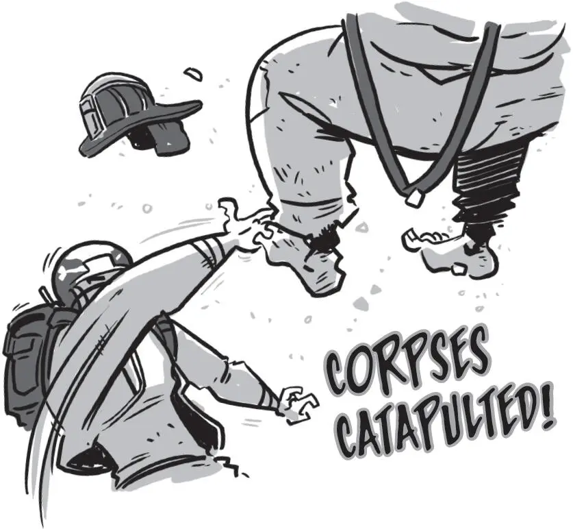 We hurry inside the station before the other zombies can get their awful arms - фото 14