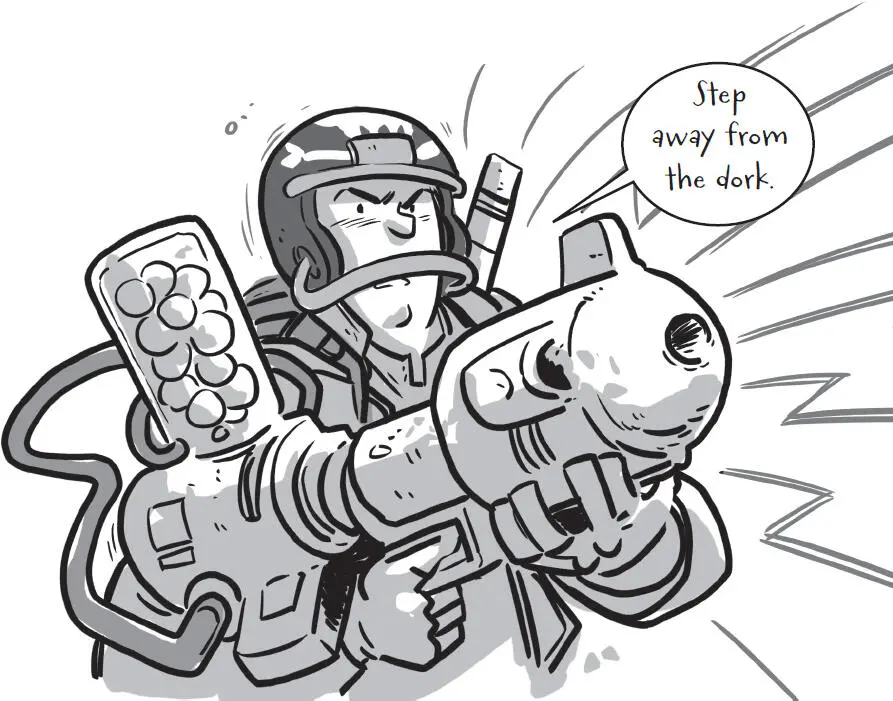 The King Wretch glances at my friends and our BoomKart weaponry then his head - фото 32