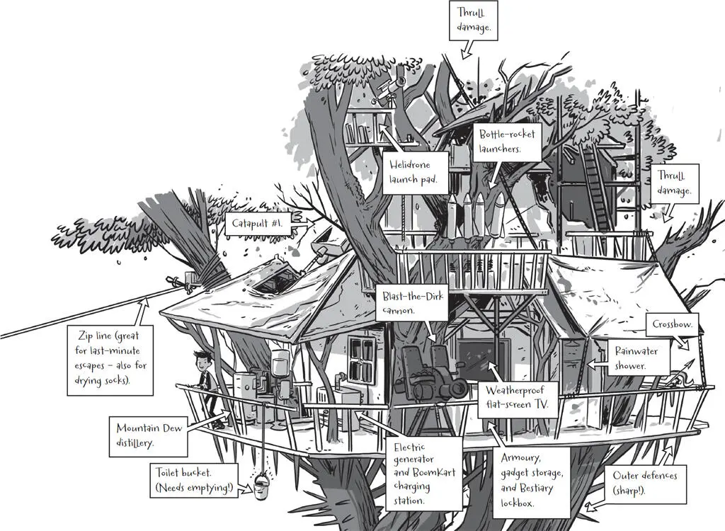 The tree house used to be in my backyard But thanks to a monster called the - фото 41